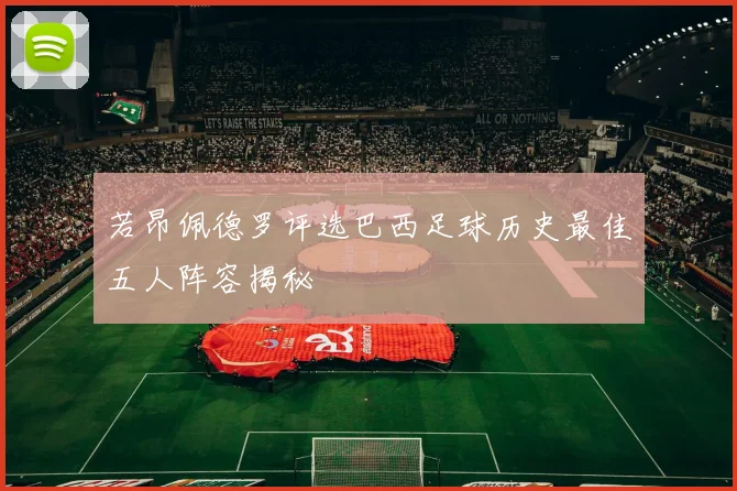 若昂佩德罗评选巴西足球历史最佳五人阵容揭秘